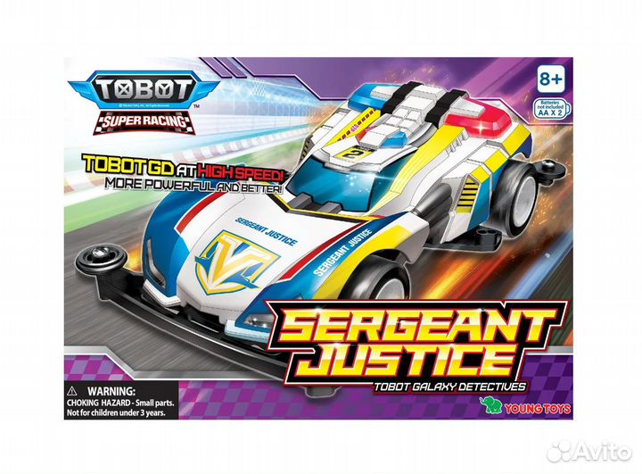Тобот Супер Рэйсинг Сержант Джастис, 301202