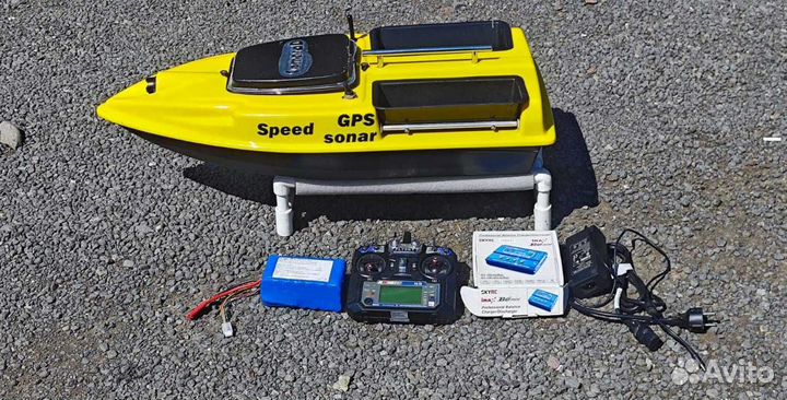 Б/У прикормочный кораблик с gps по трейд-ин