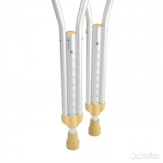 Костыли подмышечные алюминий без упс р.М (на рост