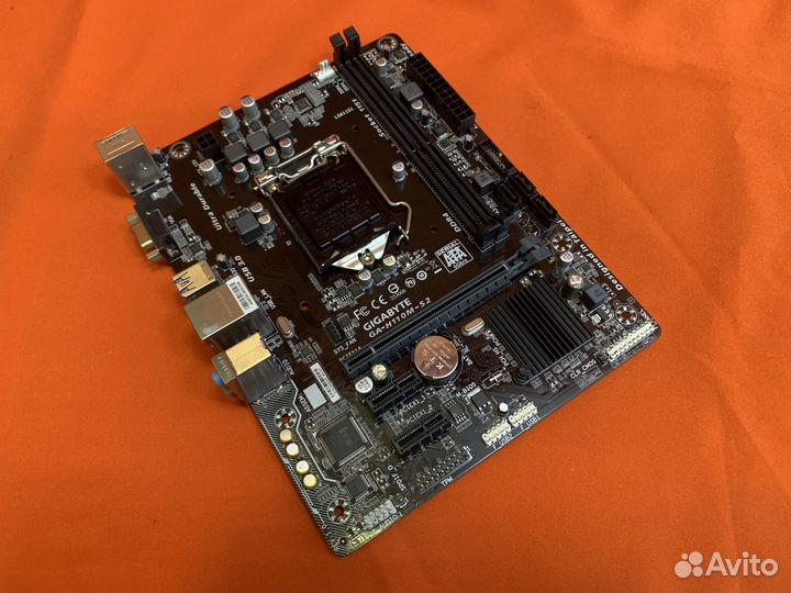 Материнская плата H110M-H на Lga1151 Рассрочка