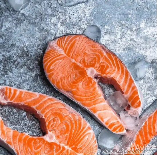 Лосось атлантический охлажденный 