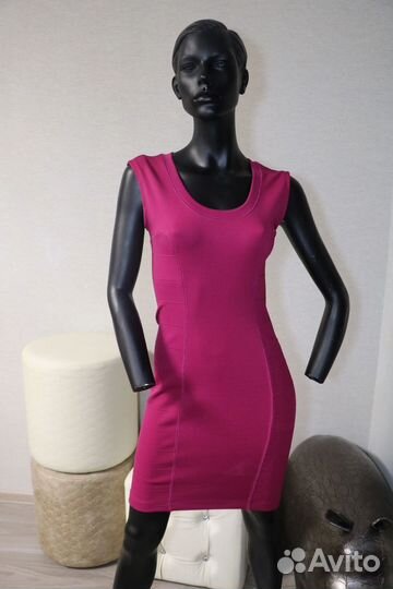 Бандажное платье 44