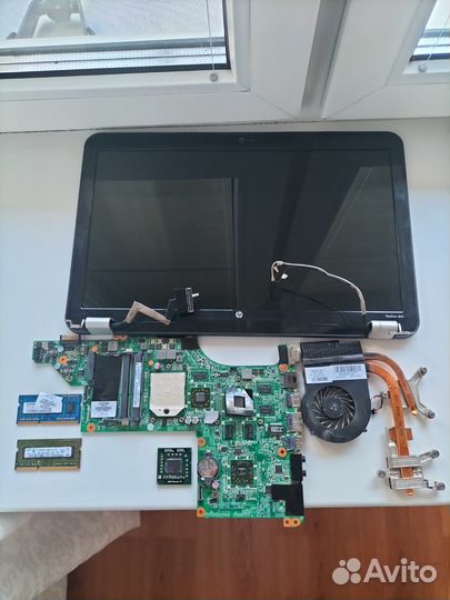 Hp pavilion dv6 3109er на запчасти разбор