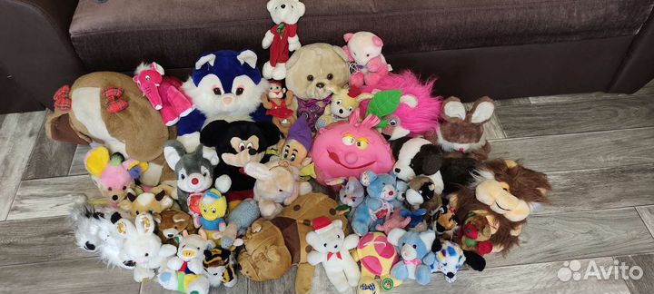 Мягкие игрушки мешок