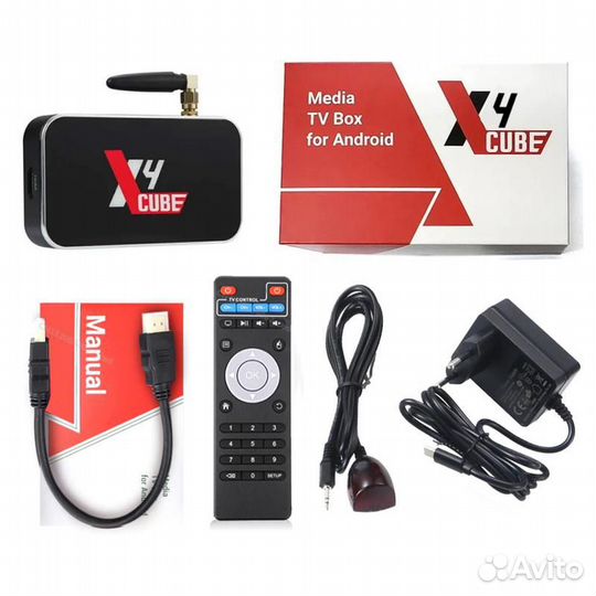 Тв приставка Ugoos x4 cube под ключ