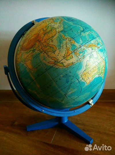 Раритет Глобус СССР 1986г