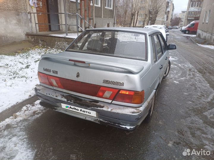 ВАЗ 2115 Samara 1.5 МТ, 2000, 200 000 км