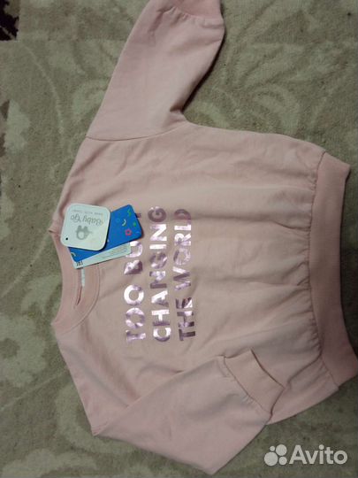 Толстовка (джемпер) для девочки новая, 92