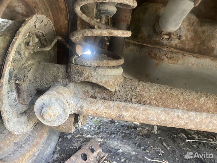 Задняя балка hafei brio