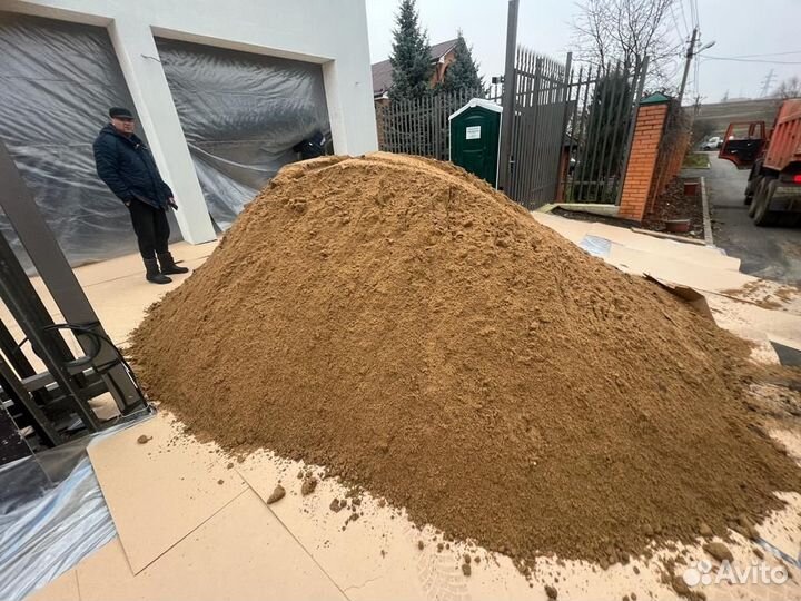 Песок щебень