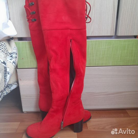 Сапоги женские ботфорты