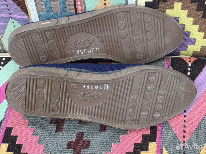 Туфли текстильные СССР