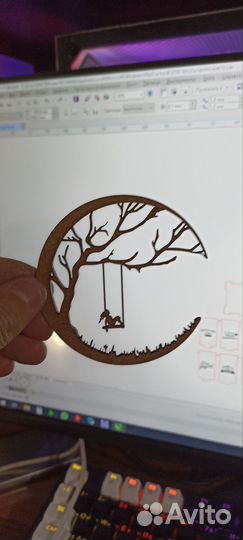 Лазерная резка и гравировка различных материалов