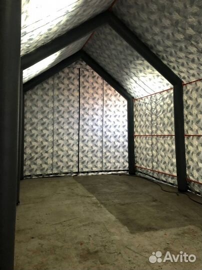 Каркасная надувная палатка. Быстровозводимый модул