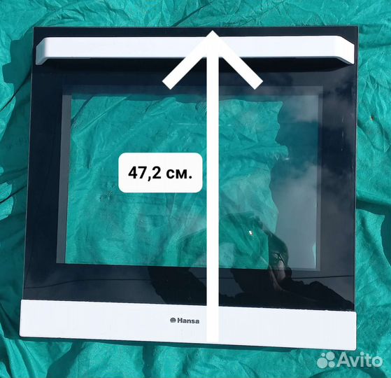 Дверь в сборе от газовой плиты Hansa