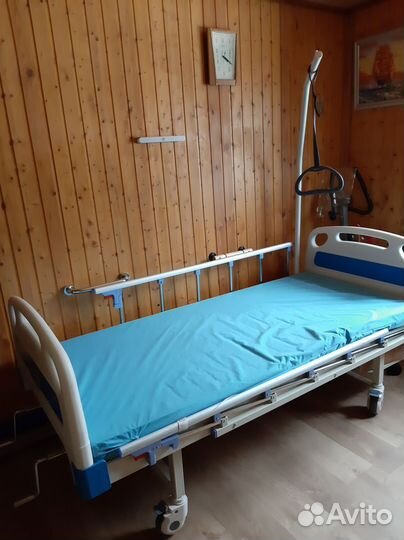 Медицинская кровать+ортопедический матрас