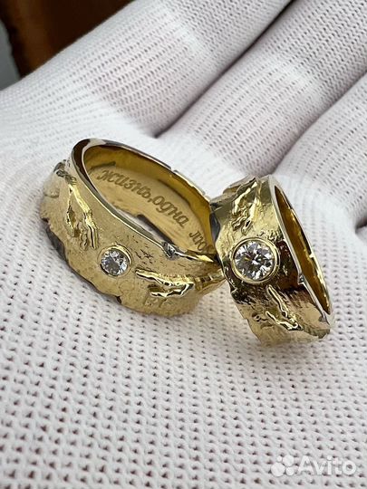 Обручальные золотые кольца