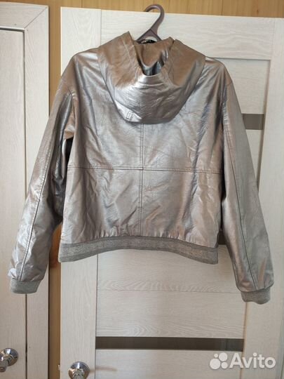 Женская кожаная куртка Lion King