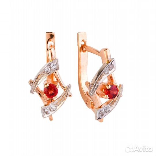 Серьги Золото новое