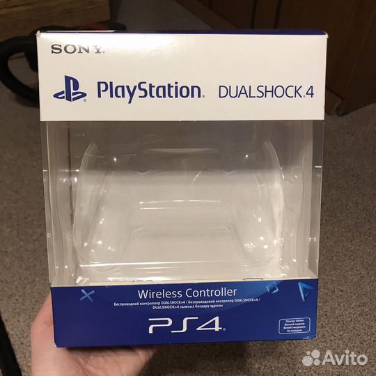 Коробка для джойстика PS4 оригинал