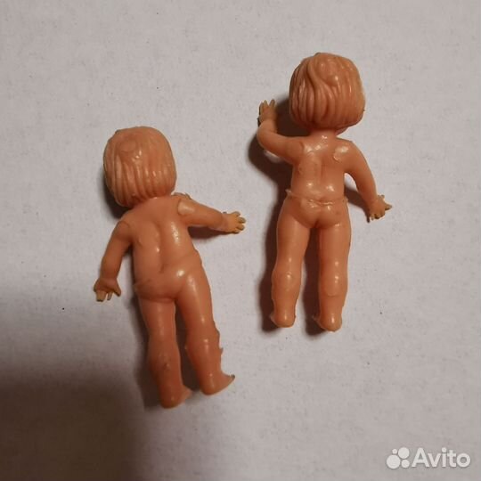 Микро пупсы из киндеров начала 90-х годов