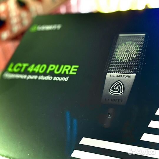Микрофон lewitt 440 pure (новый )