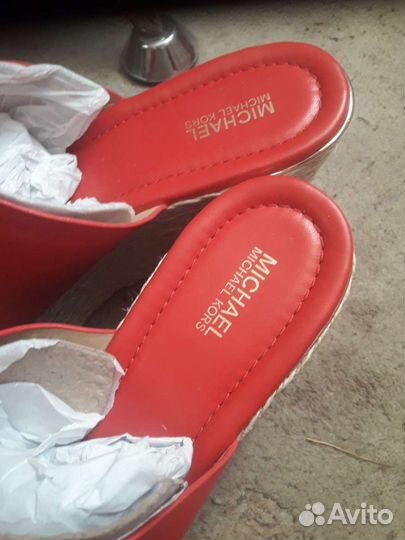 Сабо натуральная кожа 37,5 по стельке 24,5