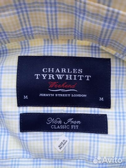 Новая мужская рубашка Charles Tyrwhitt