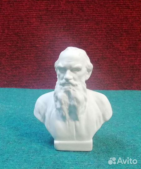 Бюст Ленина, Горького,Толстого бесквит СССР