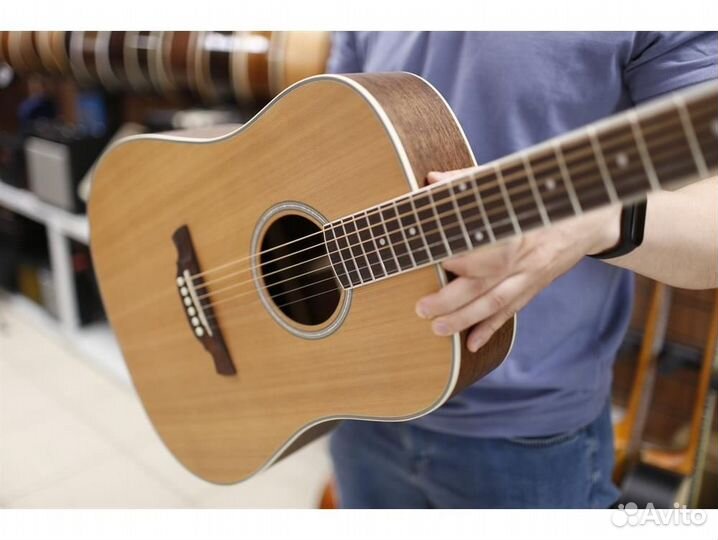 Crafter D-7/nс акустическая гитара с чехлом