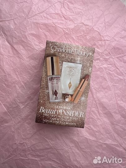 Charlotte tilbury набор sephora помада фиксатор