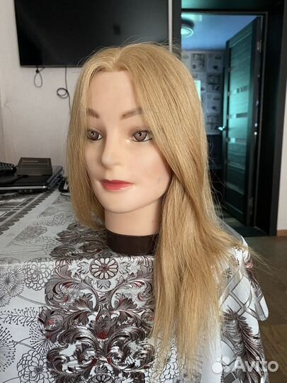 Deval учебный манекен для стрижек и причесок