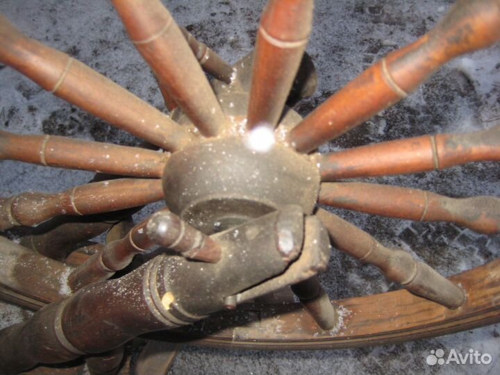 Прялка старинная ручной работы