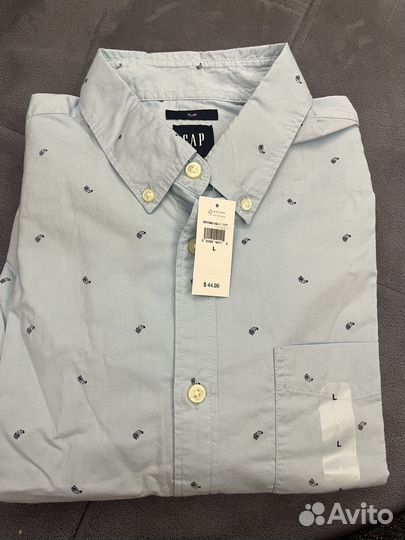 Рубашка GAP. Мужская L