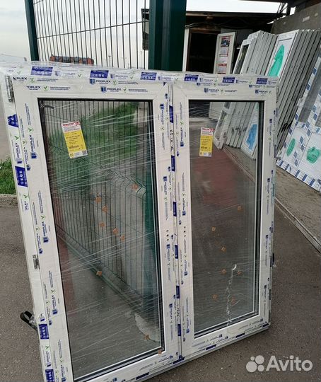 Окна пластиковые 1200х1200 мм