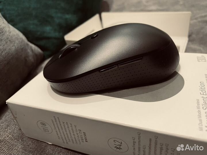 Бесшумная беспроводная мышь xiaomi 1300