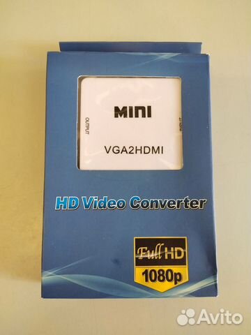 Видео конвертер VGA на hdmi