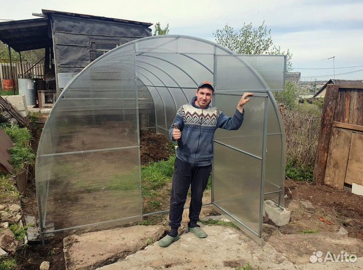 Теплица из поликарбоната