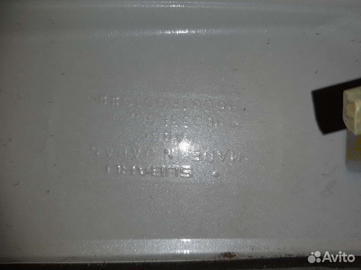 Спойлер Субару Импреза GH STI 2008 - 2012 г.в