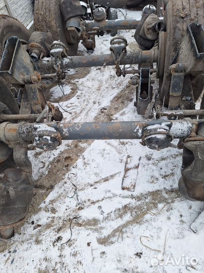 Ось на полуприцеп бу
