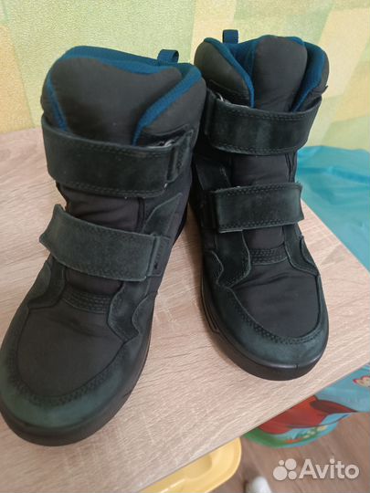 Ботинки Ecco 37 для мальчика демисезон