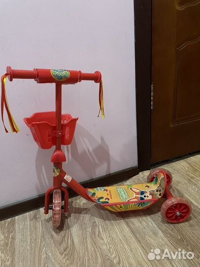 Самокат трехколесный kreiss