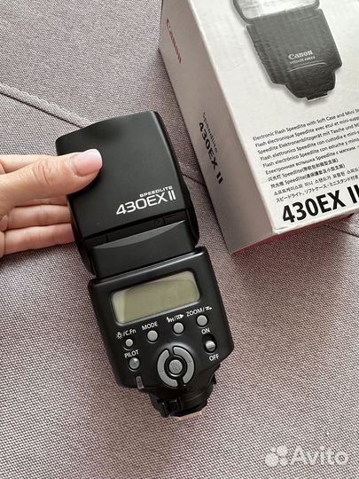 Вспышка canon 430 ex ii