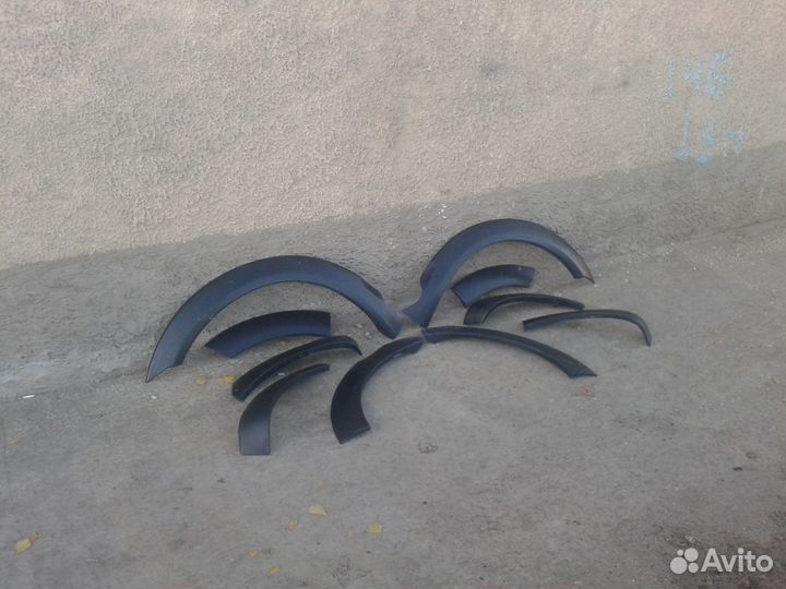 Расширители колесных арок для VW Touareg 7L GP