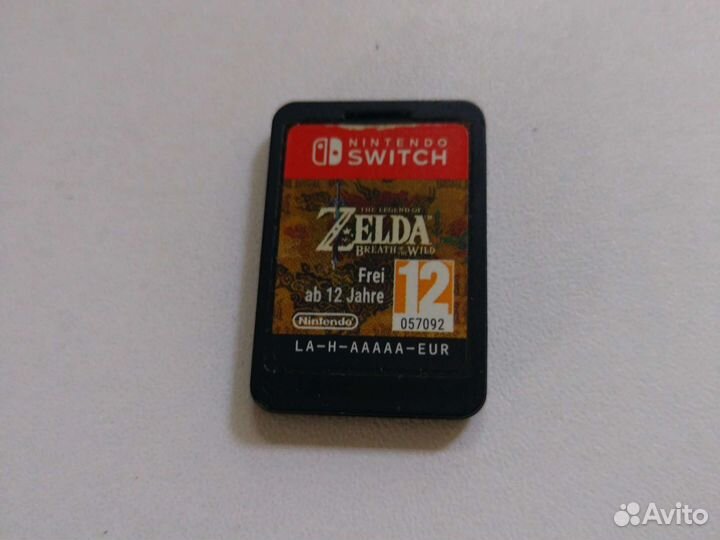 Zelda Breath of the wild картридж (без упаковки)