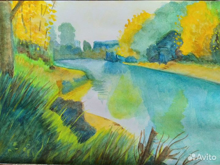 Графика, акварель