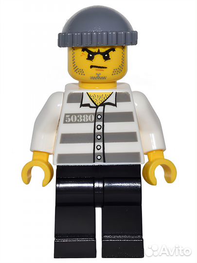 Минифигурка Lego Police - Jail Prisoner 50380 Pri