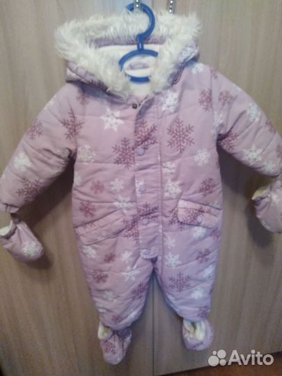 Зимний комбинезон для девочки
