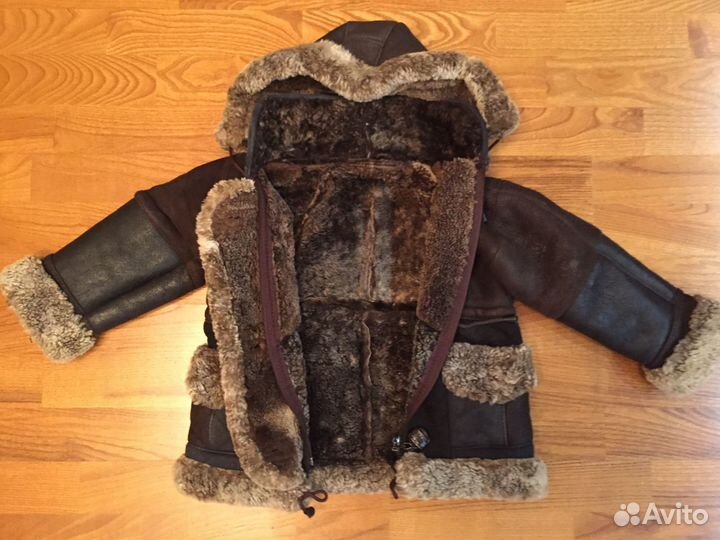 Детская дубленка