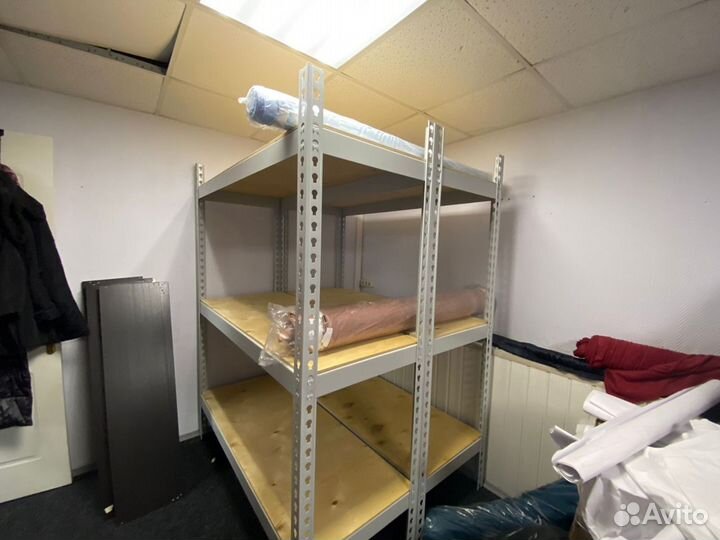 Складские металлические стеллажи мкф
